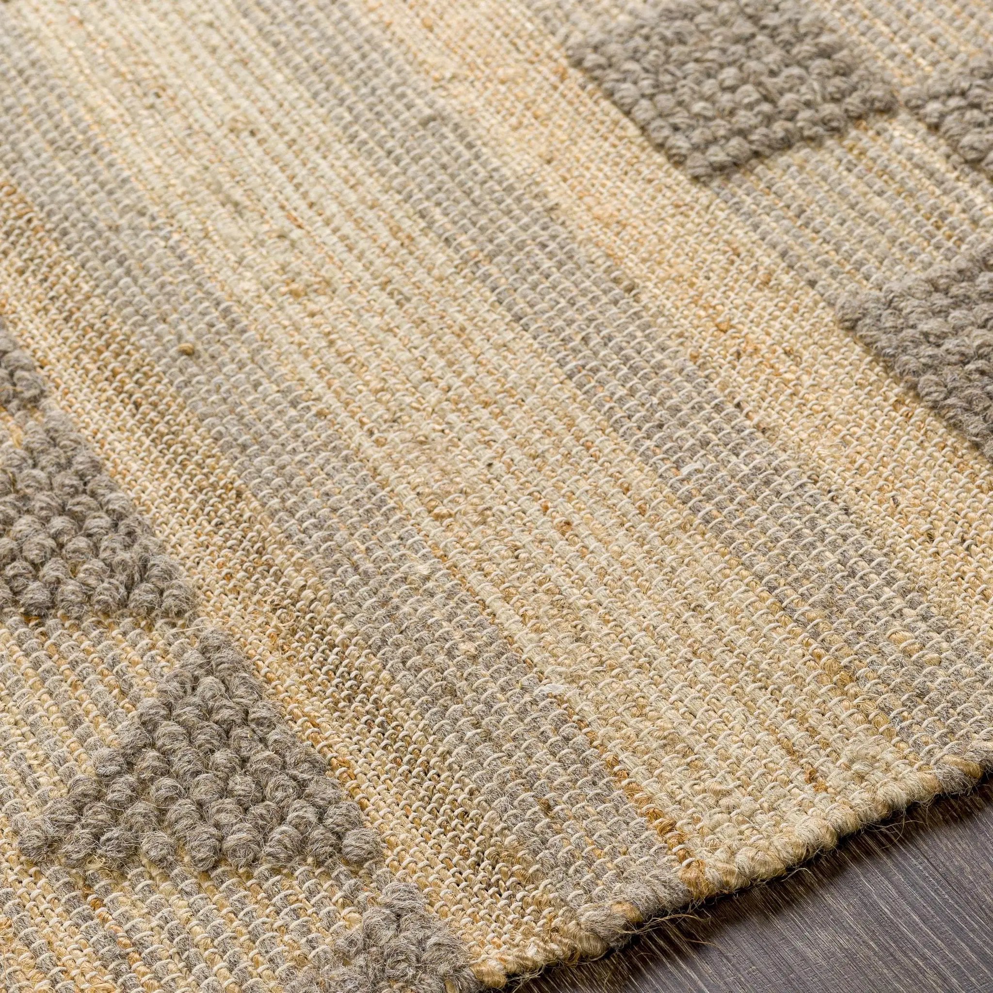 Ardee Totem Jute&Wool Blend Rug - Clearance by Boutique Rugs