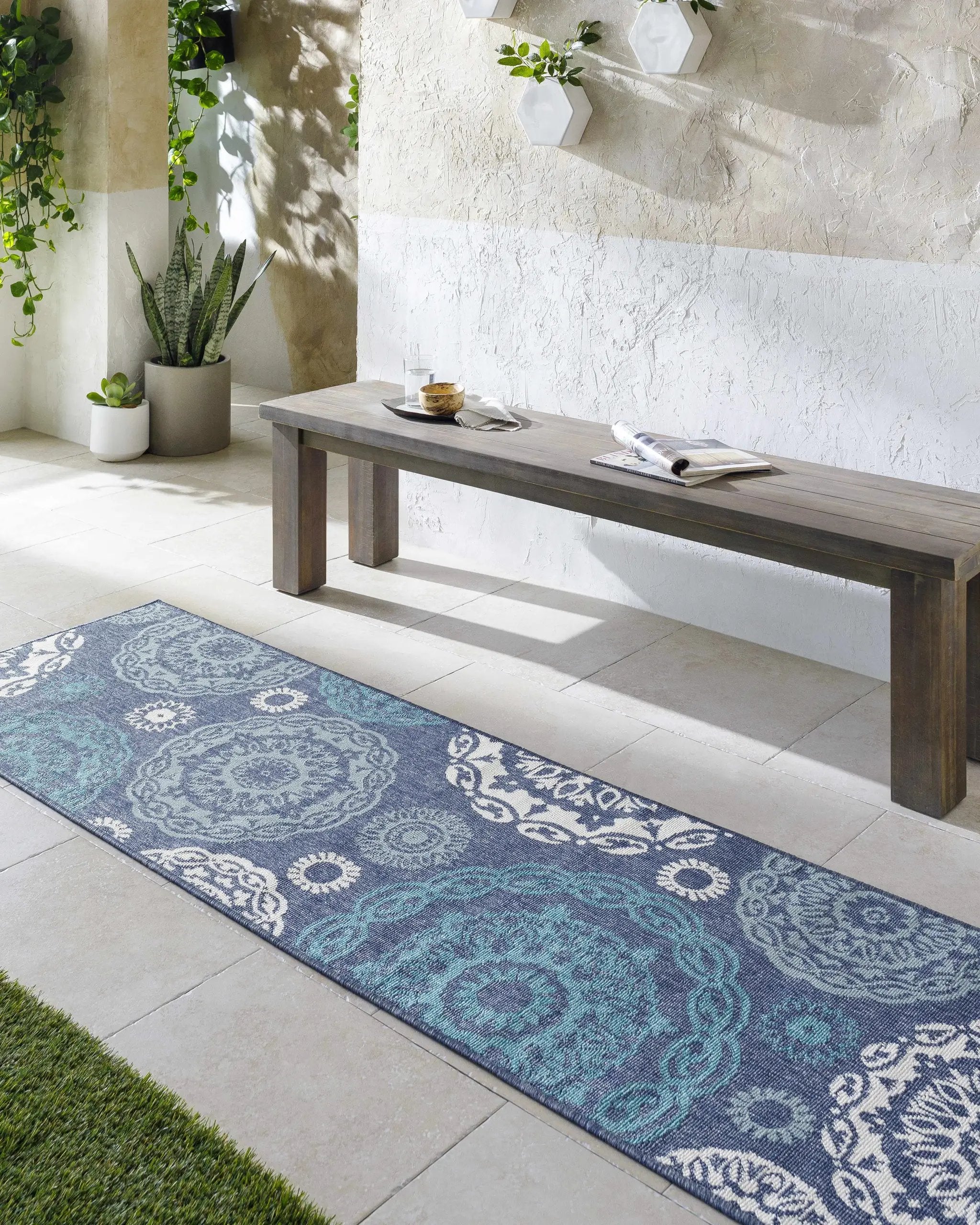 Reasnor Outdoor Area Rug - Clearance by Boutique Rugs