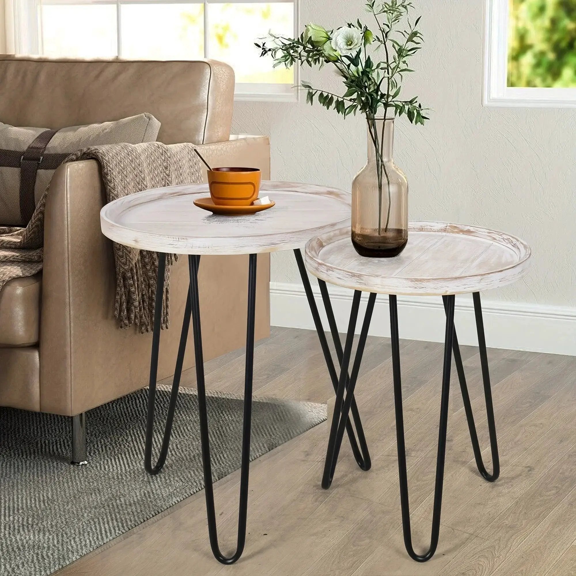 Reclaimed Wood Farmhouse Coffee Table with Storage by House Of Avana