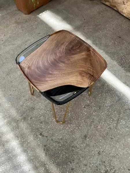 Rectangular Resin Side Table | Ivory Side Table, photo 7 of 11