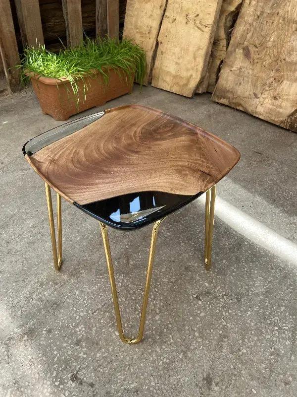 Rectangular Resin Side Table | Ivory Side Table, photo 8 of 11