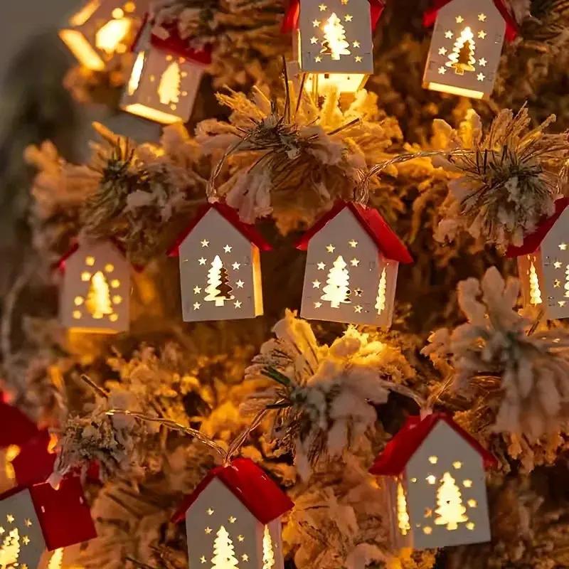 Red 2M 10 LED Fairy Lights - Battery Operated by House Of Avana