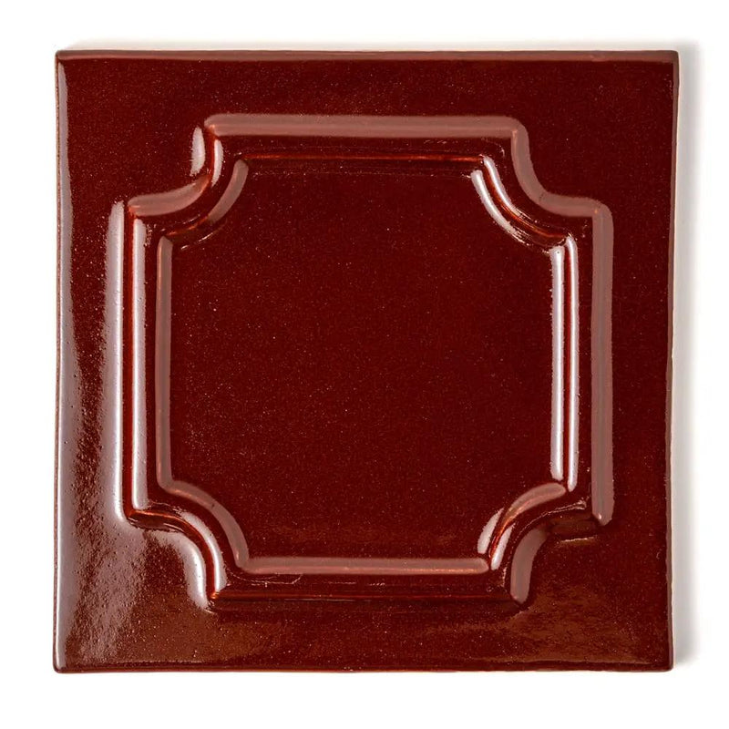 Red Glossy Era Ombre Ceramic Accent Tiles 6x6