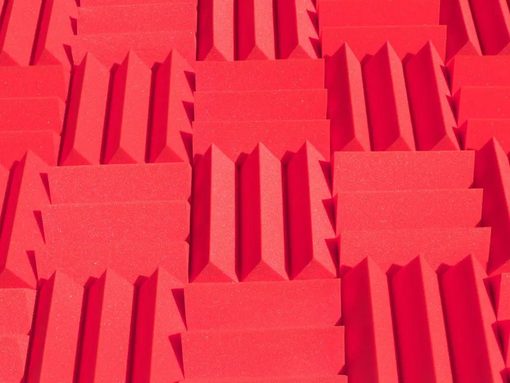 4 Inch Acoustic Foam Wedge Style Panels - 13 Color Options by SoundAssured
