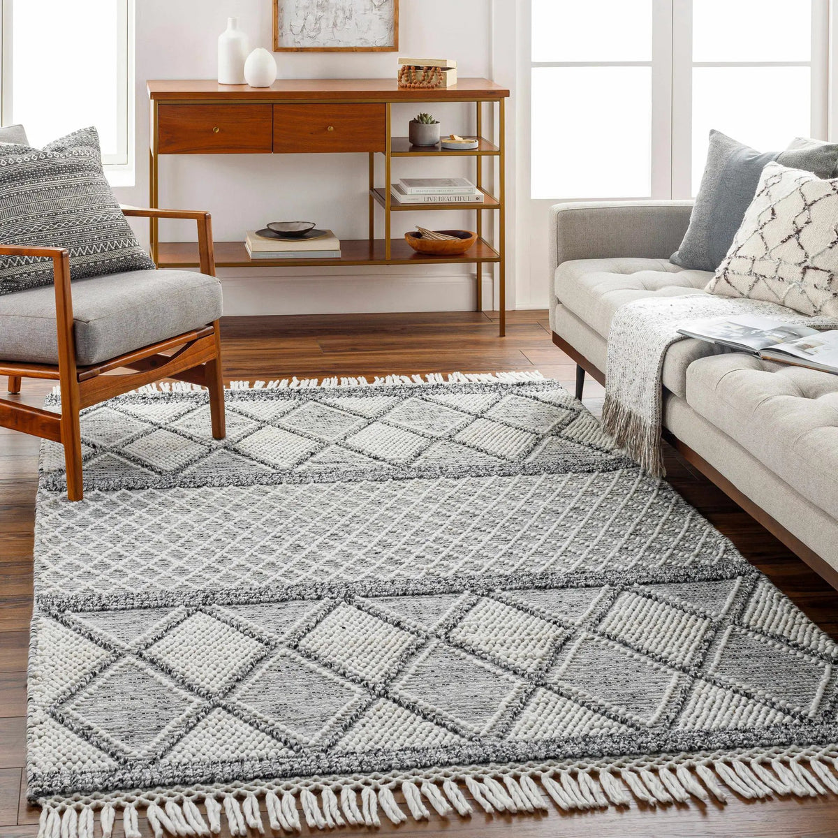 Rehn Area Rug - Clearance, installed in a room