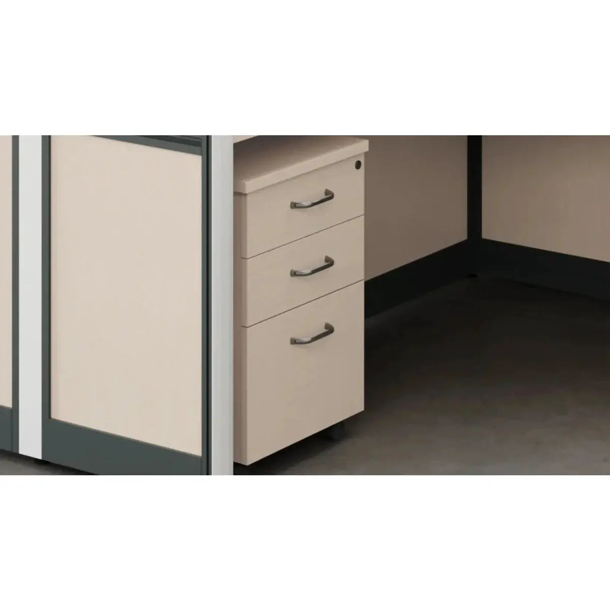 Valtra · L-Shaped Cubicle Workstation by Arc Grove