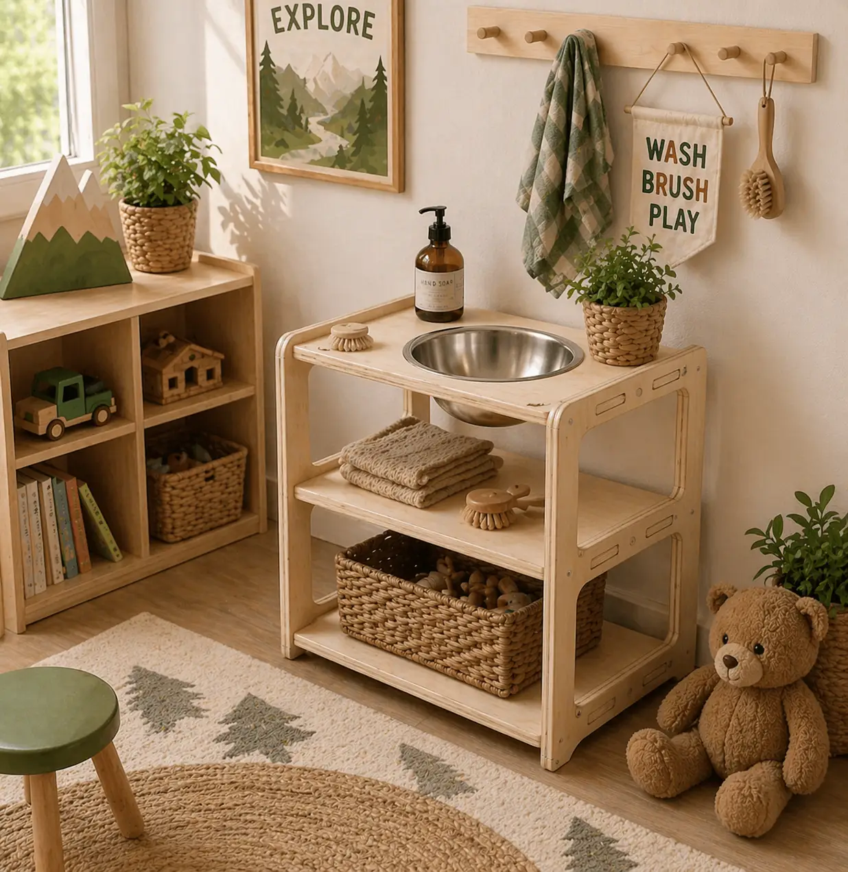 RENE- Self Care Station by Bush Acres