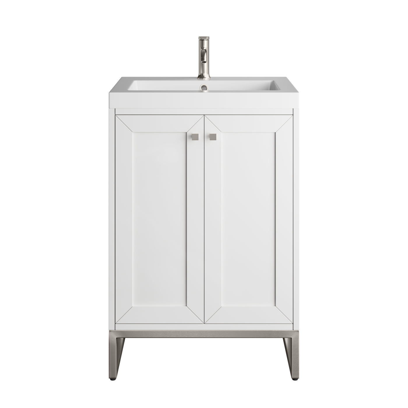 James Martin Chianti 24" Single Bathroom Vanity, Glossy White, view 36