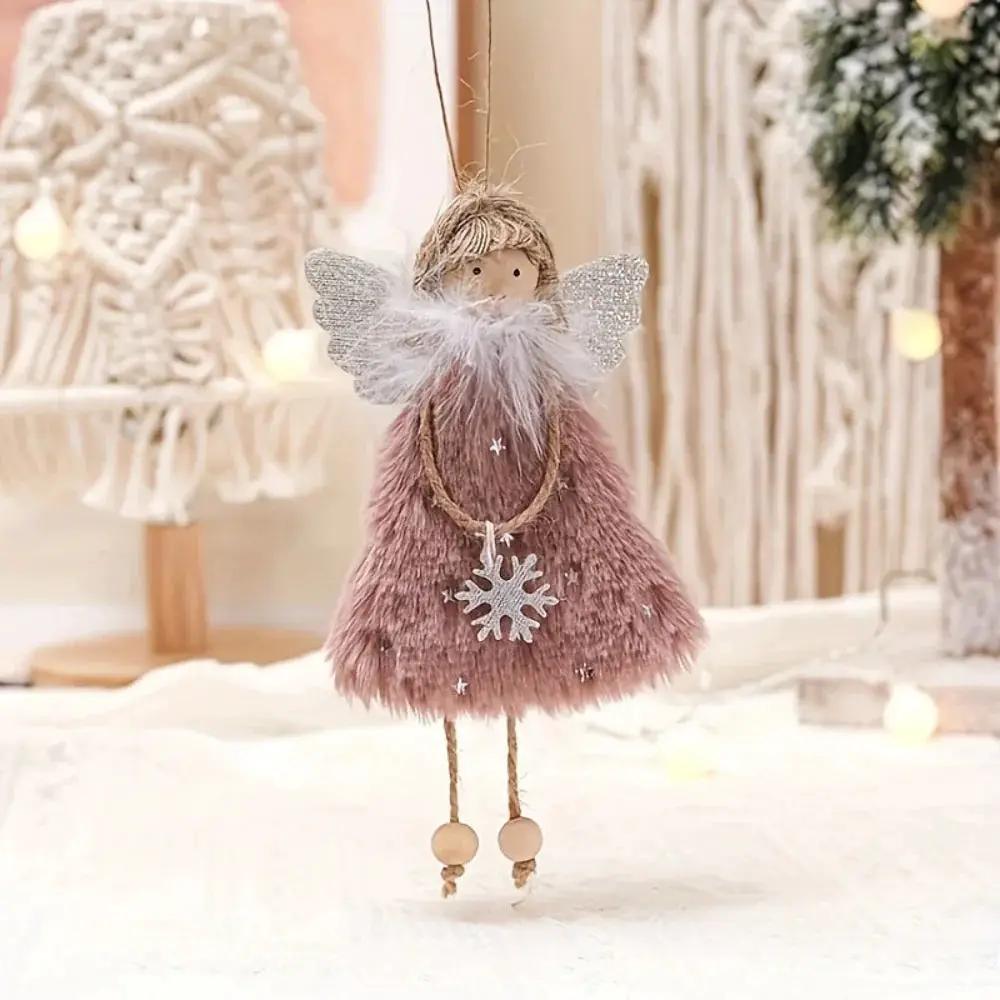 Resin Angel Doll Pendants for Christmas Tree Decorations by House Of Avana