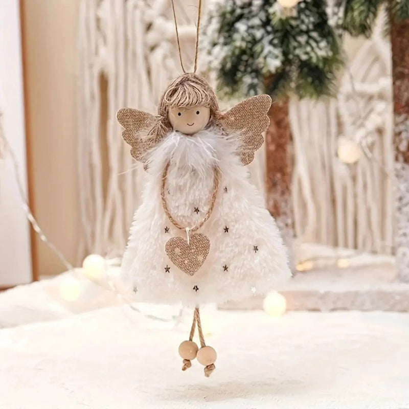 Resin Angel Doll Pendants for Christmas Tree Decorations by House Of Avana