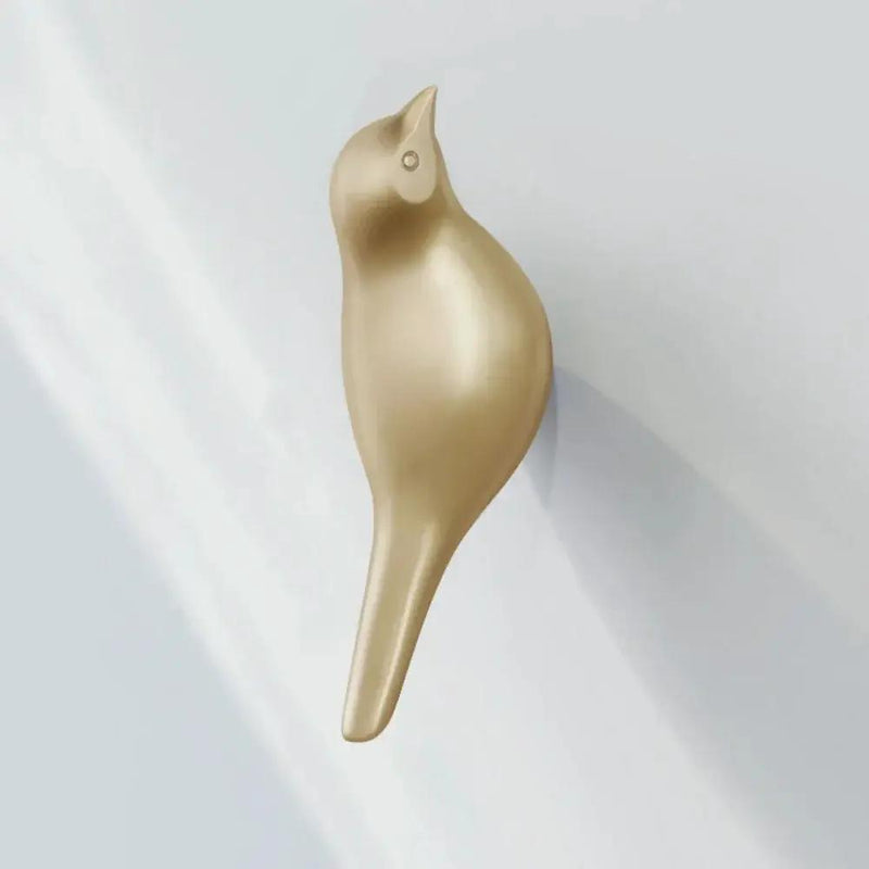 Resin Bird Wall Hook - Heavy Duty Key Holder with 3D Design by House Of Avana