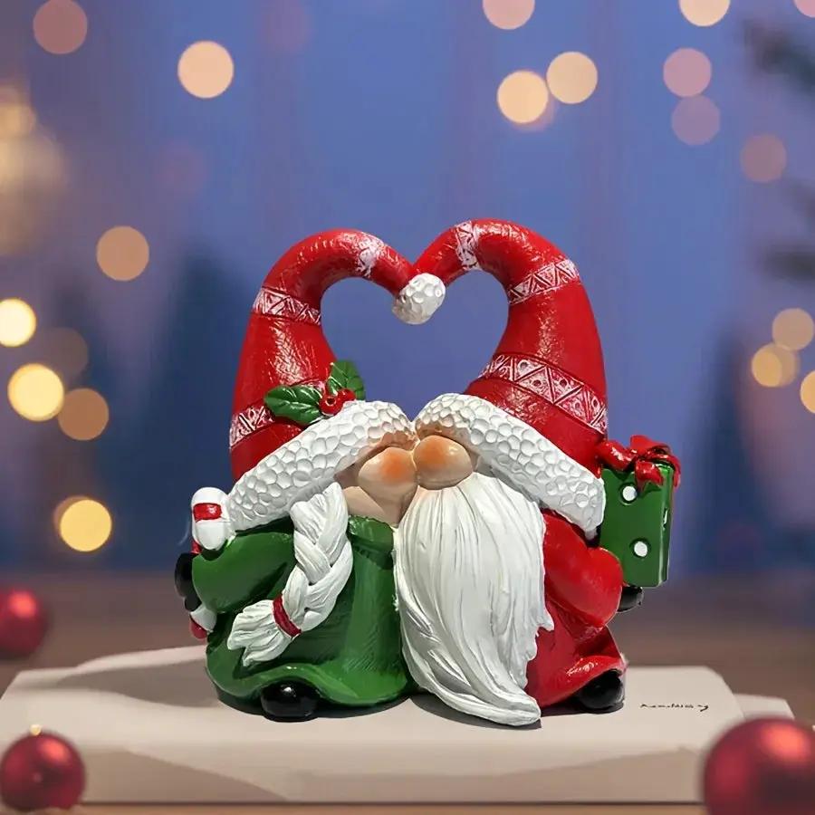 Resin Santa Claus Ornament - Christmas Holiday Decoration by House Of Avana