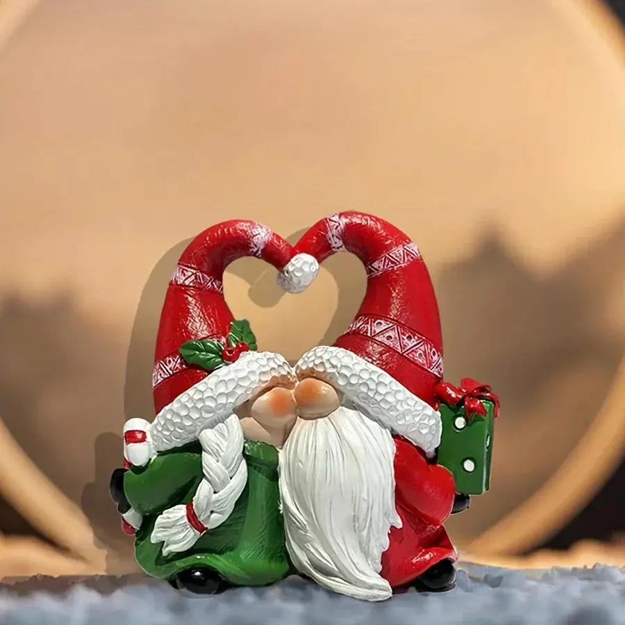 Resin Santa Claus Ornament - Christmas Holiday Decoration by House Of Avana