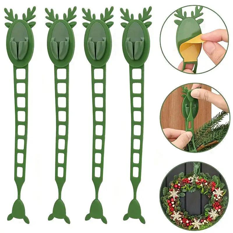 Reusable Wall Hooks - Heavy-Duty No Drill Hanging Hooks for Wood, Glass, Surfaces by House Of Avana