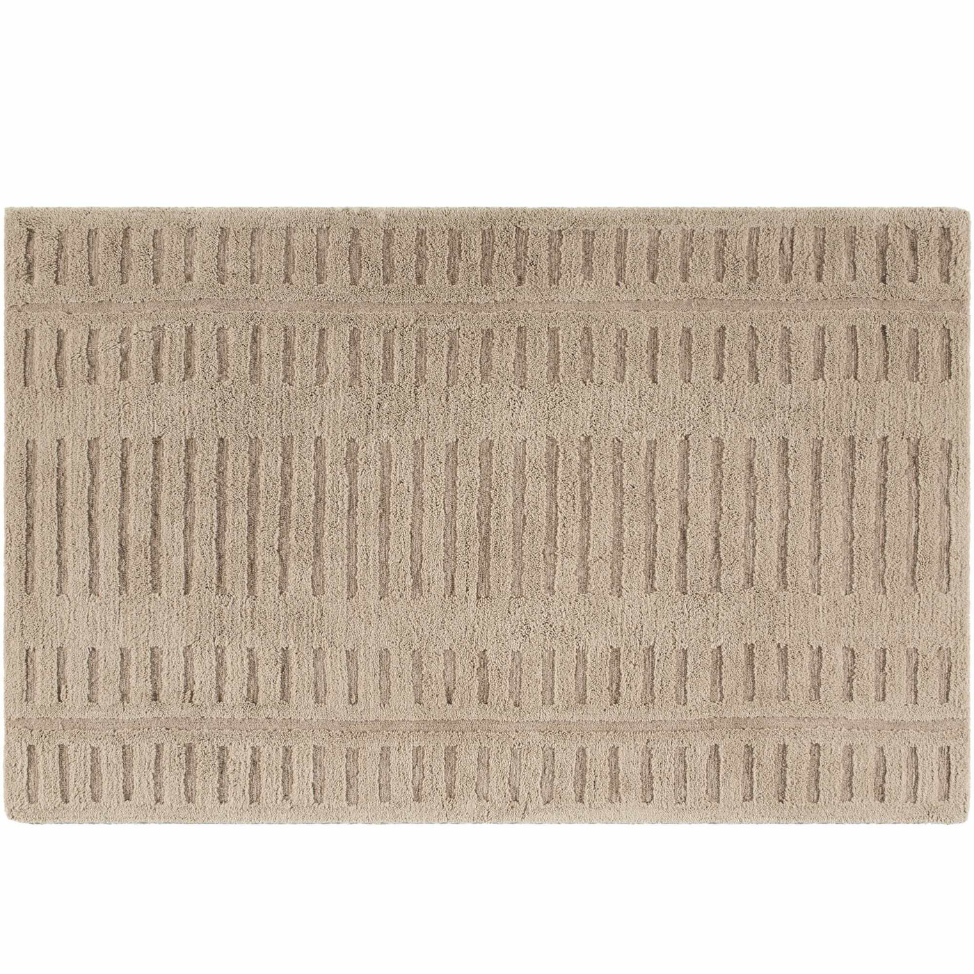 Washable Handmade Wool Rug - Brown - Clearance by Boutique Rugs