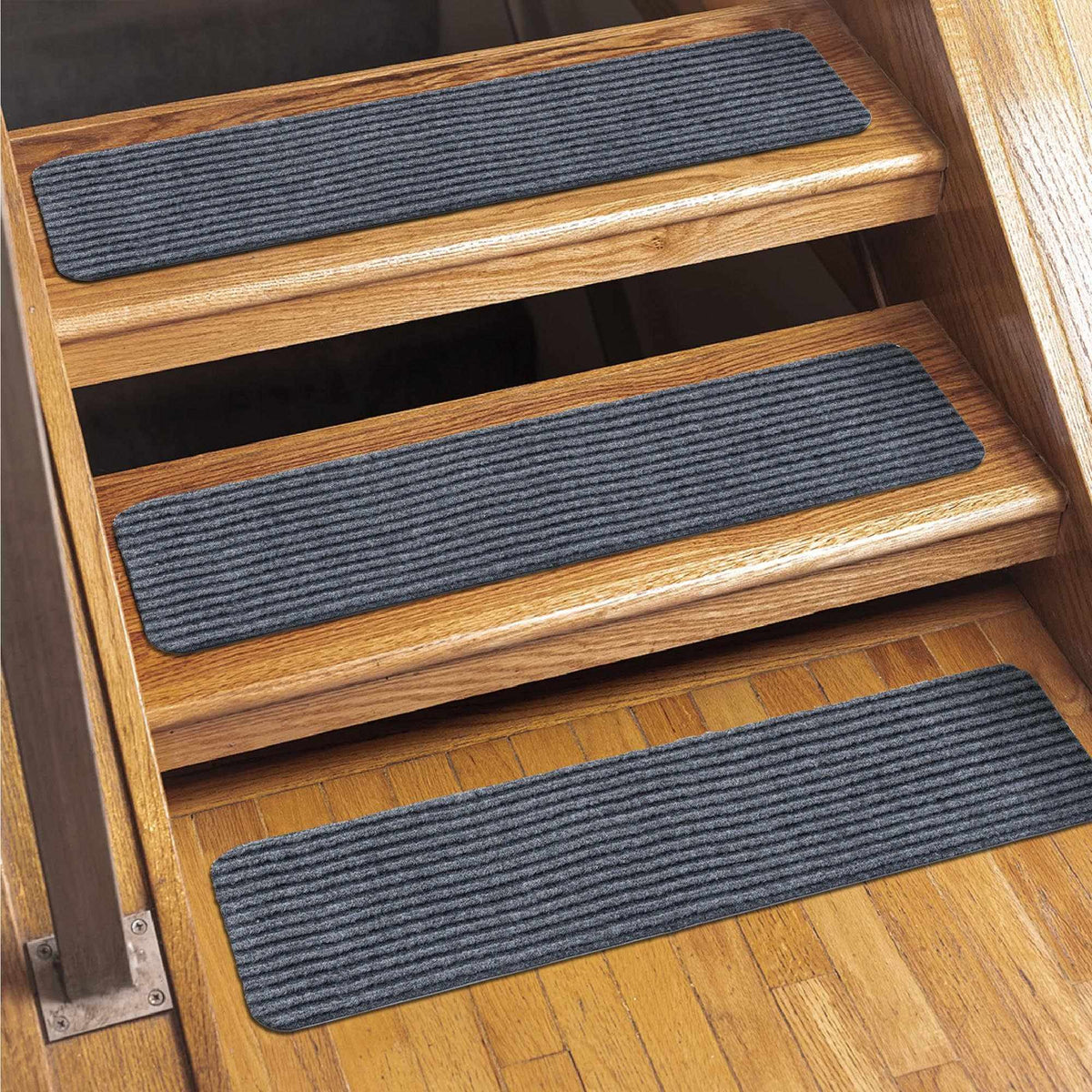 Basic Stair Tread Rugs, Light Gray, photo 3 of 7
