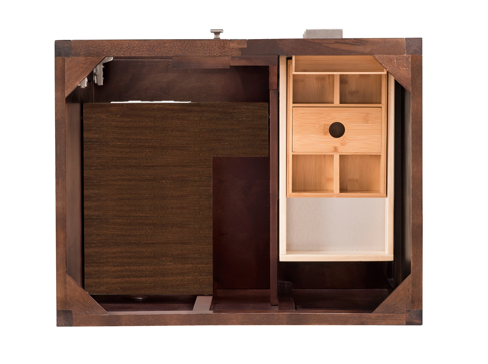 James Martin Addison 30" Single Bathroom Vanity, Mid-Century Acacia, view 15