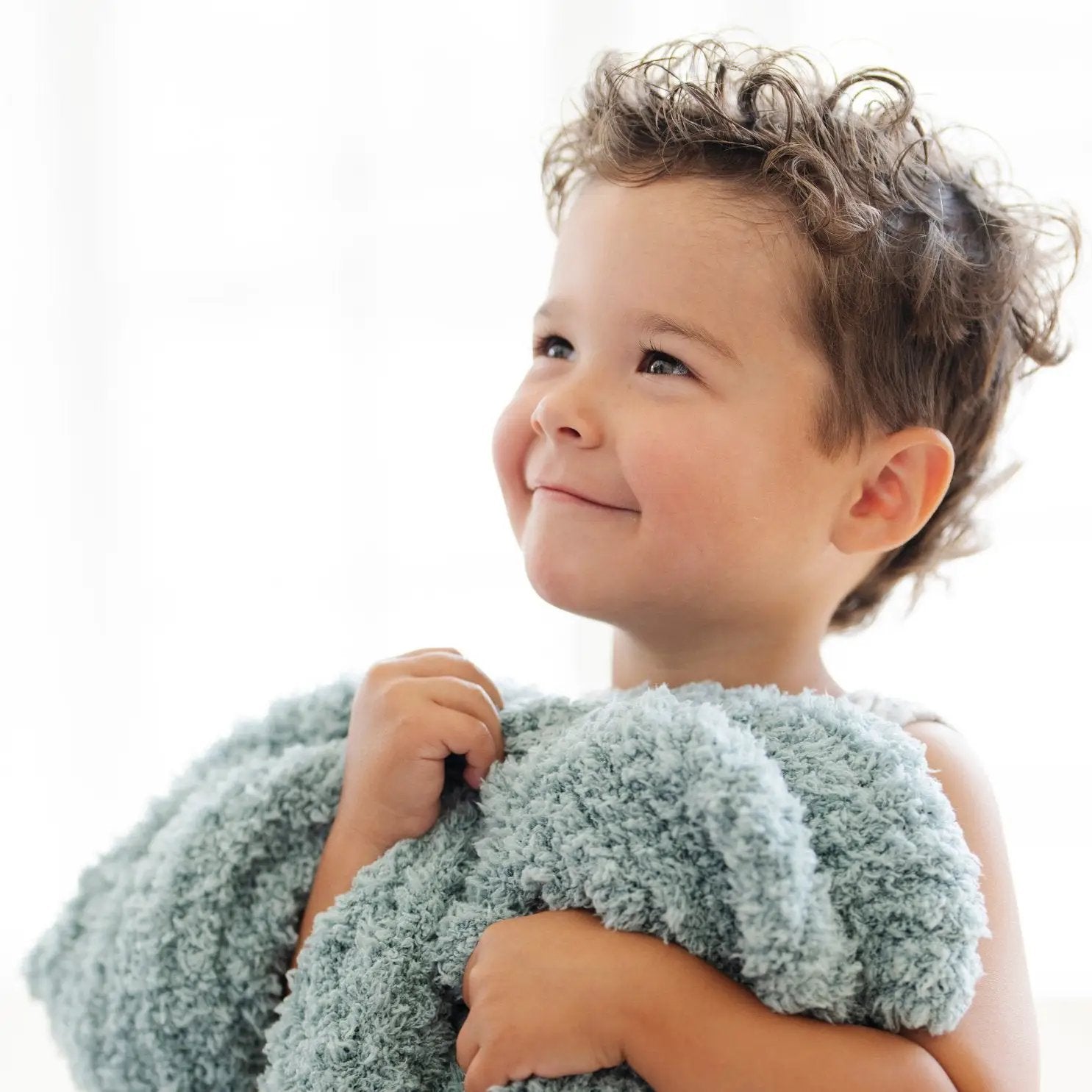 Ribbed Bamboni Mini Baby Blanket by HouseOfZazla