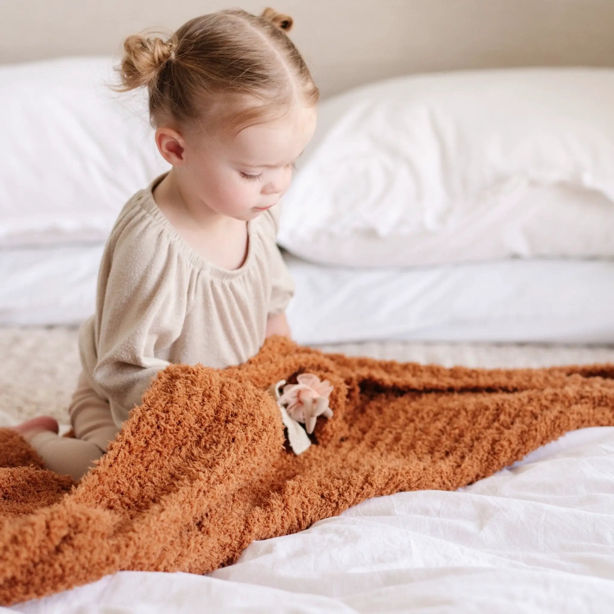 Ribbed Bamboni® Receiving Blanket 30x40 Inch Microfiber by HouseOfZazla