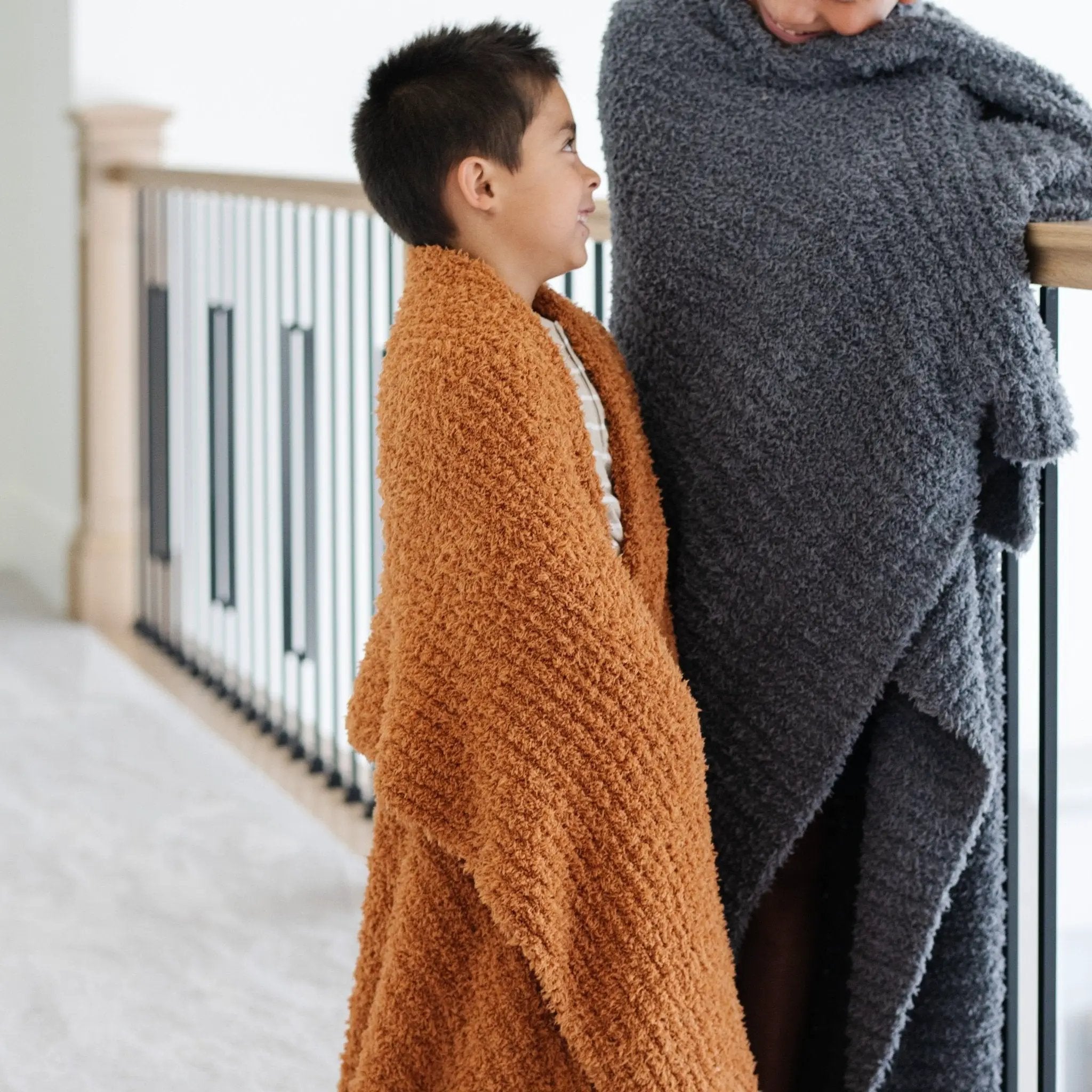 Ribbed Bamboni® Toddler Blanket by HouseOfZazla