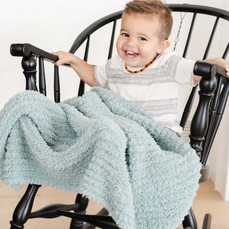 Ribbed Bamboni® Toddler Blanket by HouseOfZazla