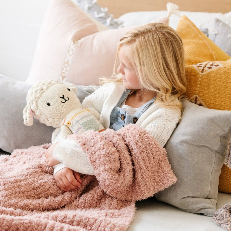 Ribbed Bamboni® Toddler Blanket by HouseOfZazla