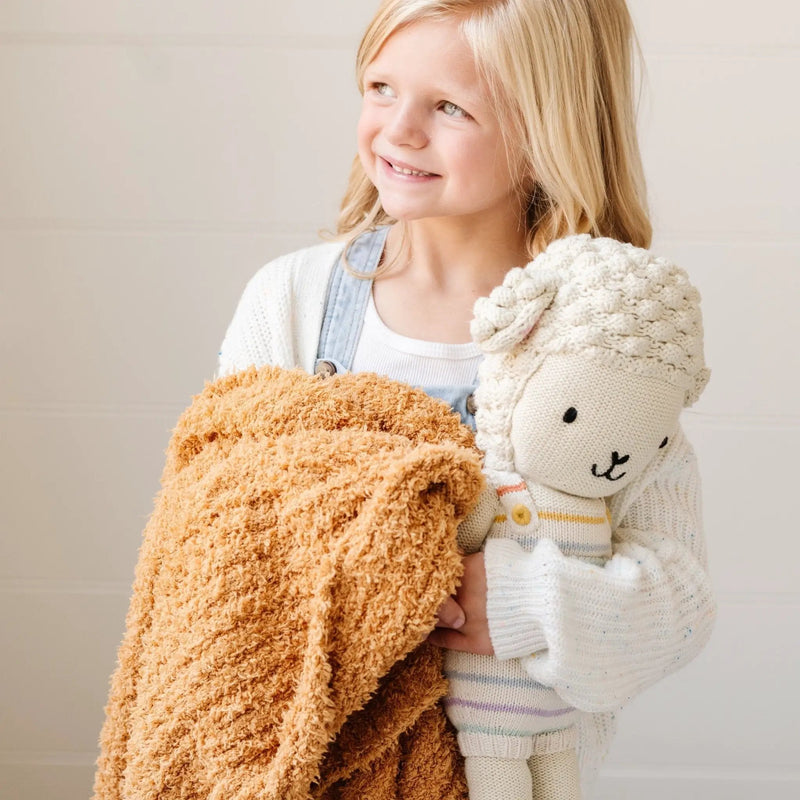Ribbed Bamboni® Toddler Blanket by HouseOfZazla