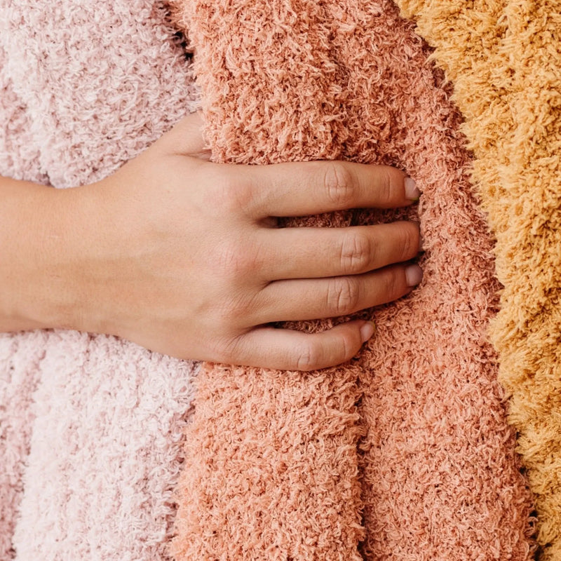 Ribbed Bamboni® Toddler Blanket by HouseOfZazla