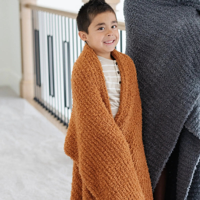 Ribbed Bamboni® Toddler Blanket by HouseOfZazla