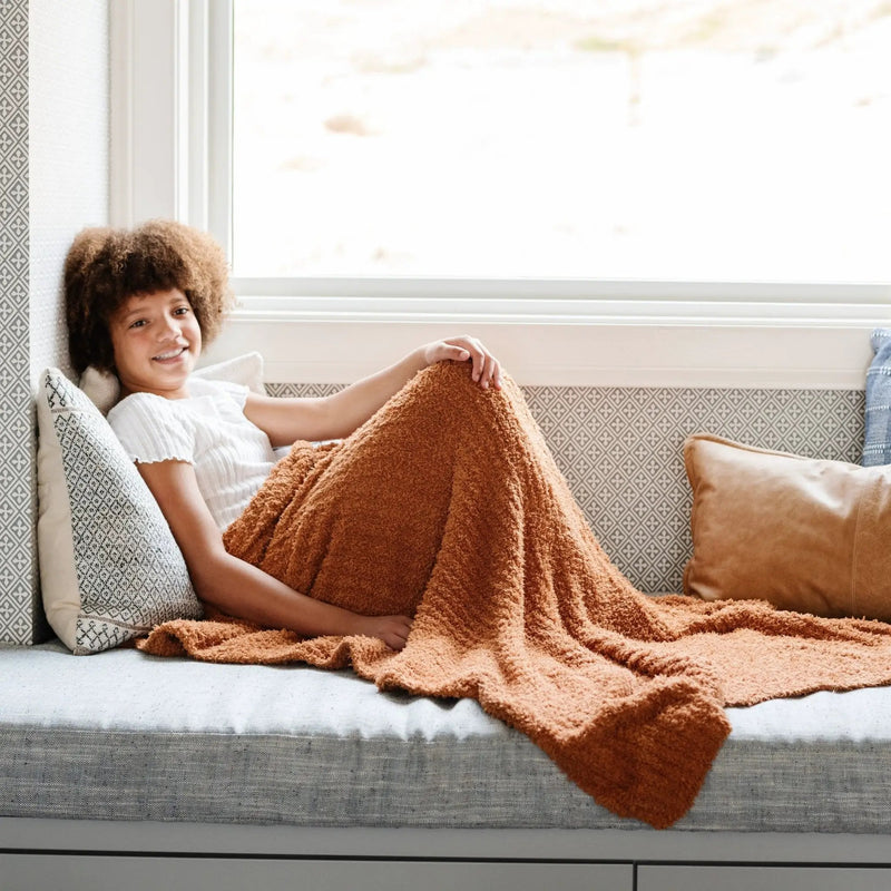 Ribbed Bamboni® Toddler Blanket by HouseOfZazla