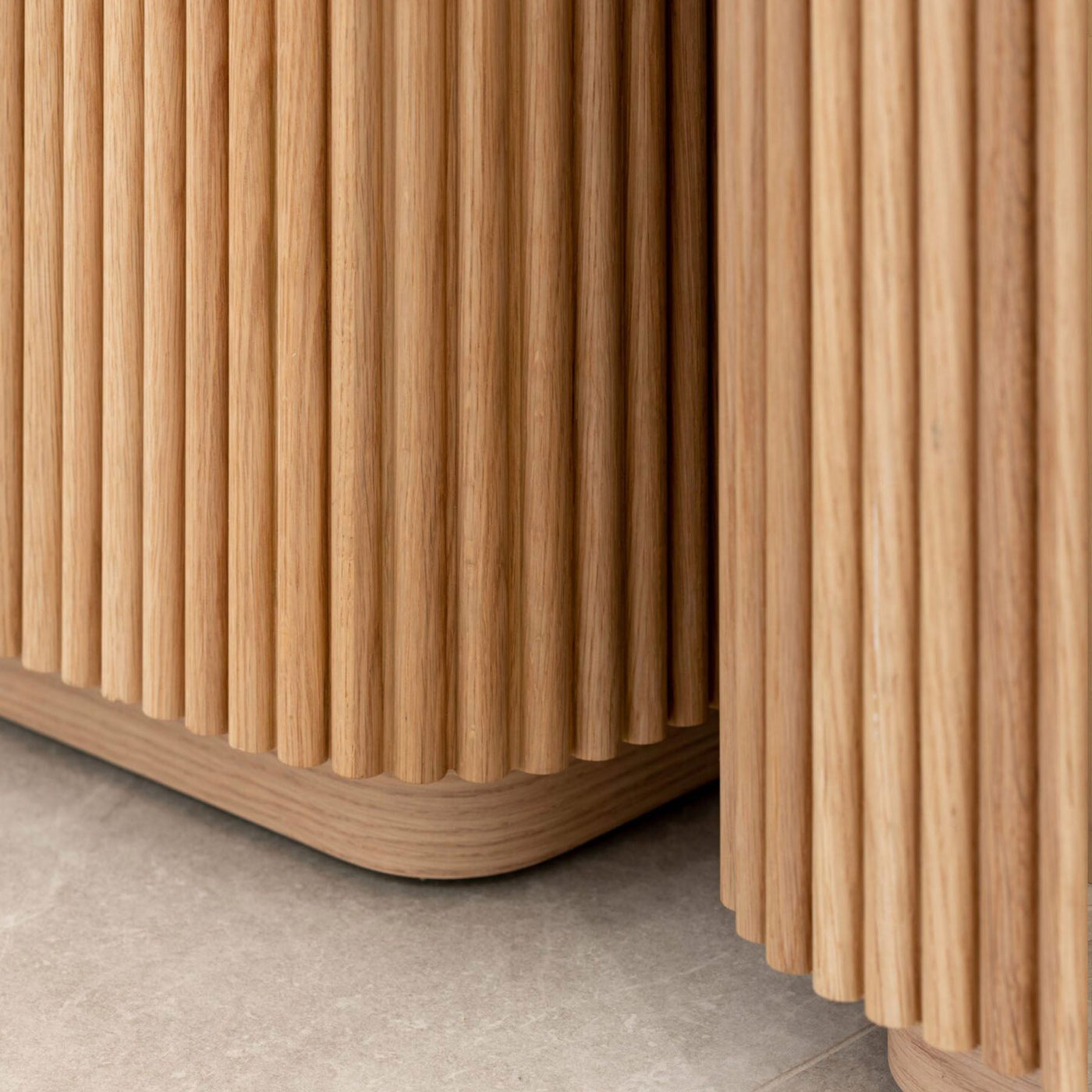 Flexible Ribbed Wood Panels by andor willow