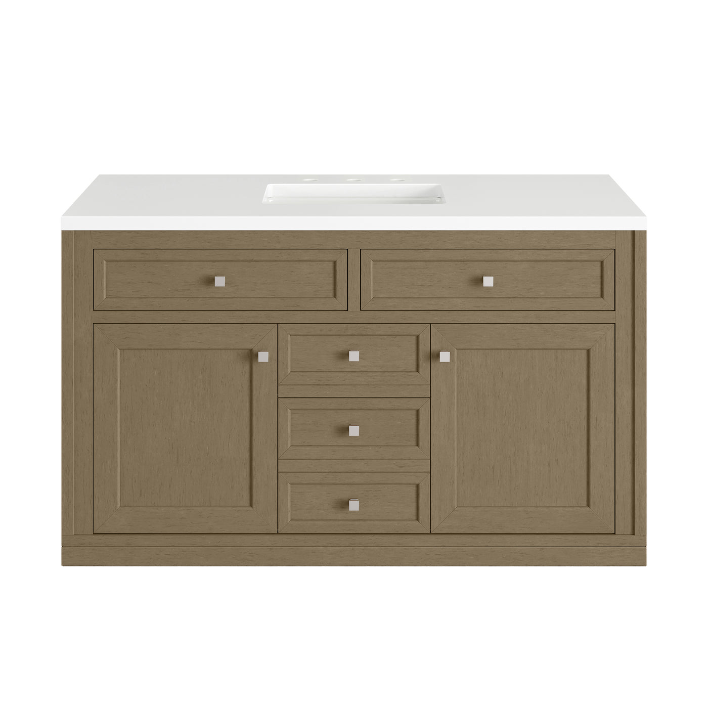 James Martin Chicago 48" Single Bathroom Vanity, Walnut Whisper, view 35