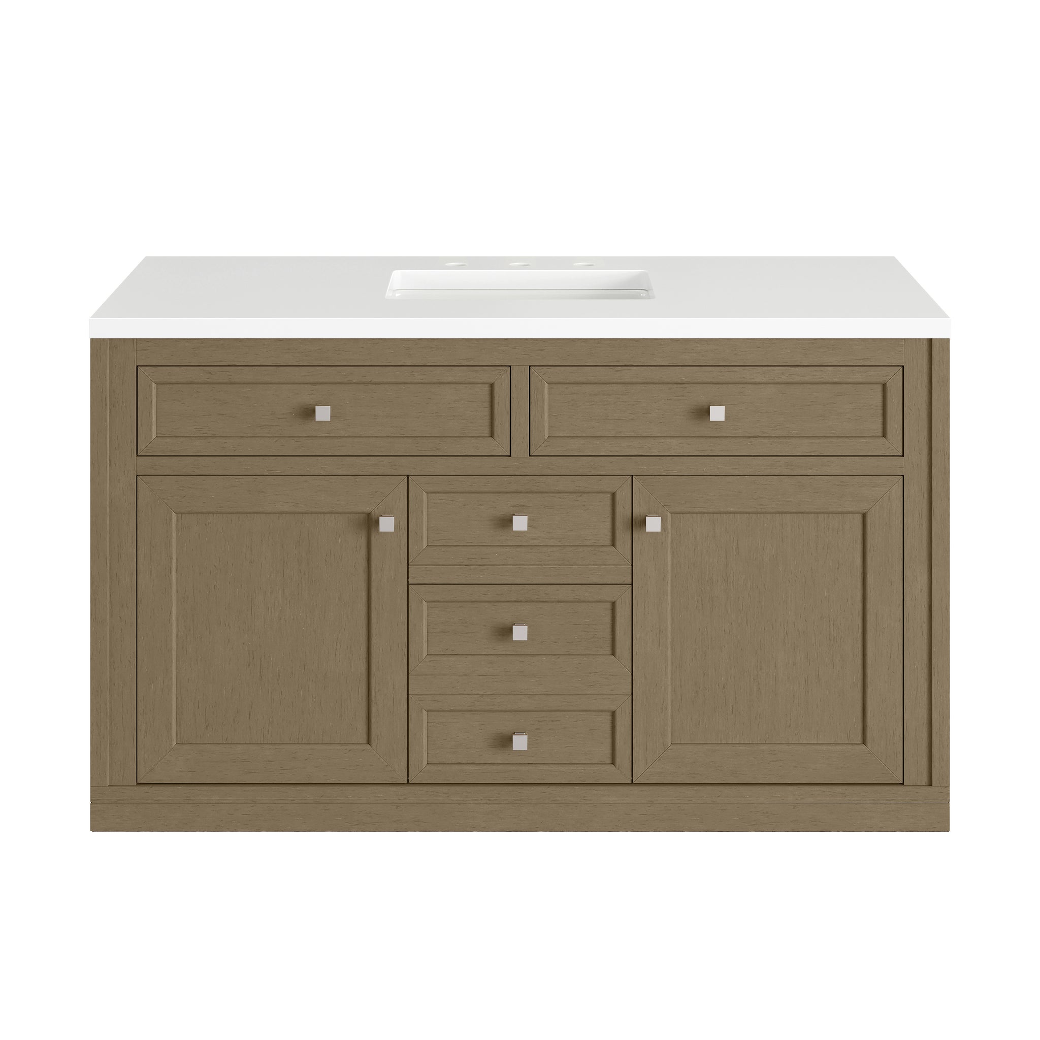 James Martin Chicago 48" Single Bathroom Vanity, Walnut Whisper, view 35