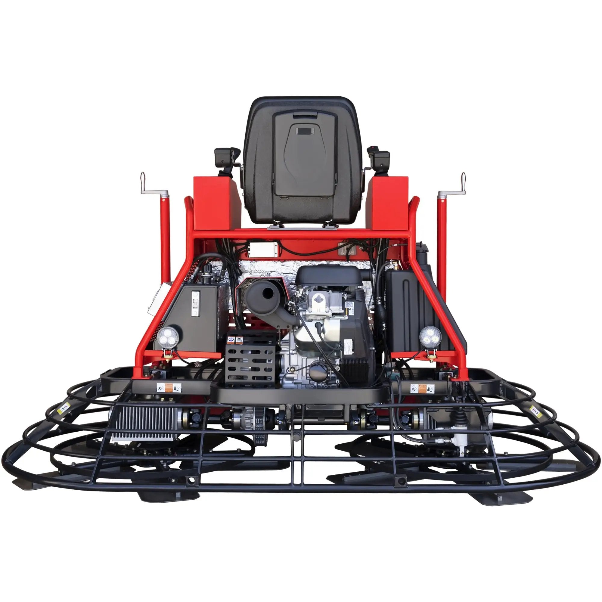 8 Foot Ride-On Concrete Power Trowel with 35HP Vanguard Engine by Tomahawk Power