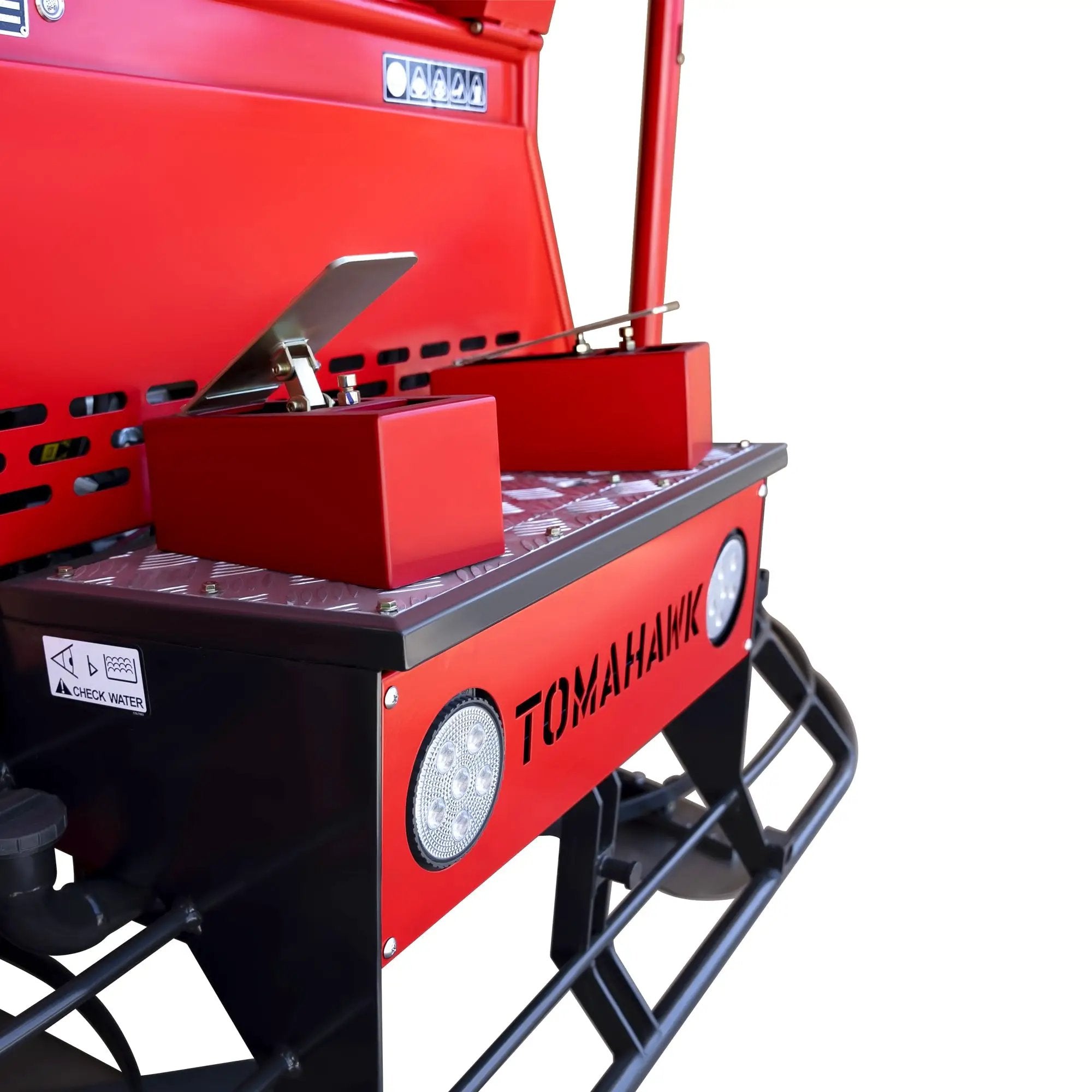 8 Foot Ride-On Concrete Power Trowel with 35HP Vanguard Engine by Tomahawk Power