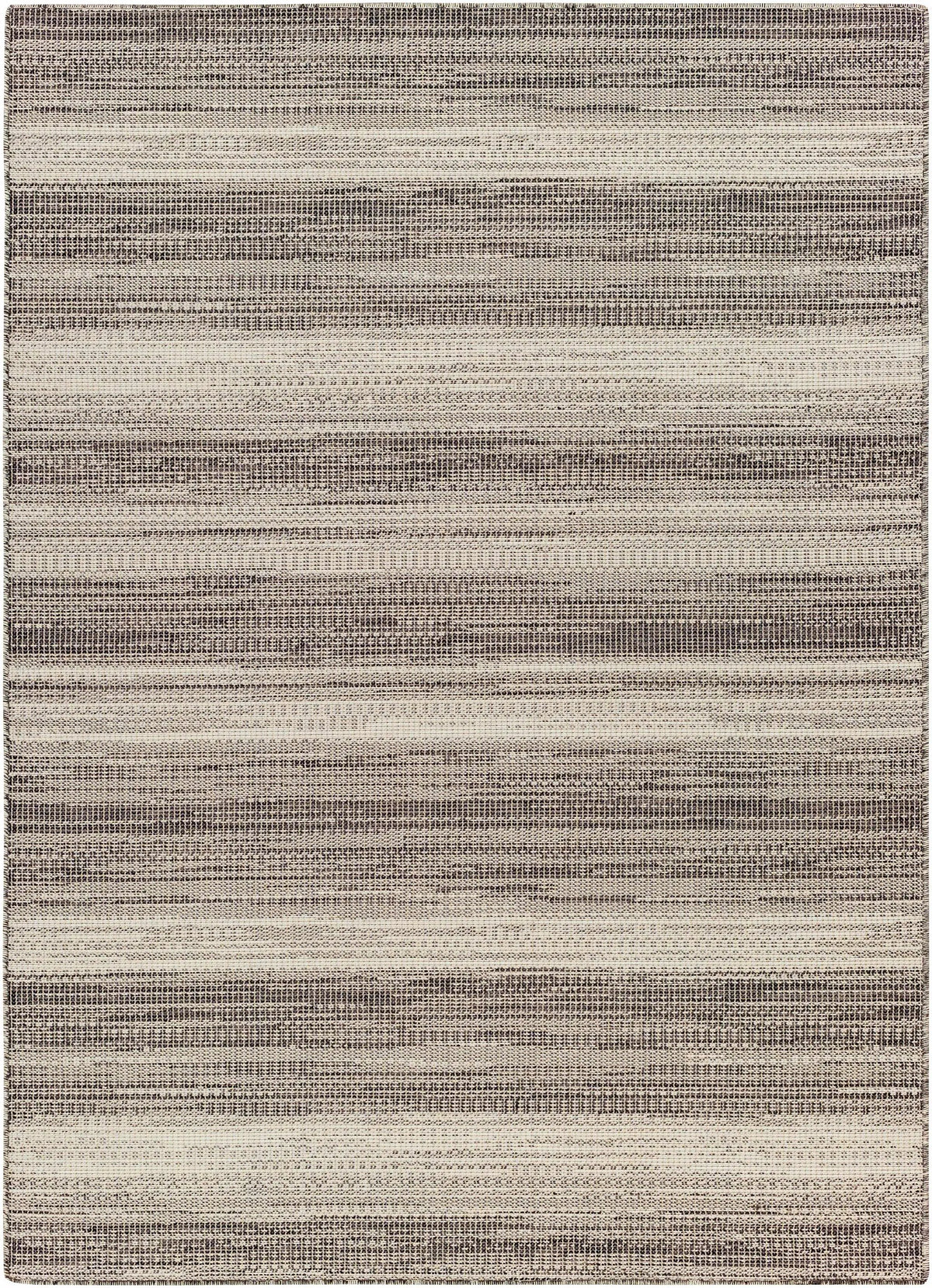 Kris Black Outdoor Area Rug - Clearance