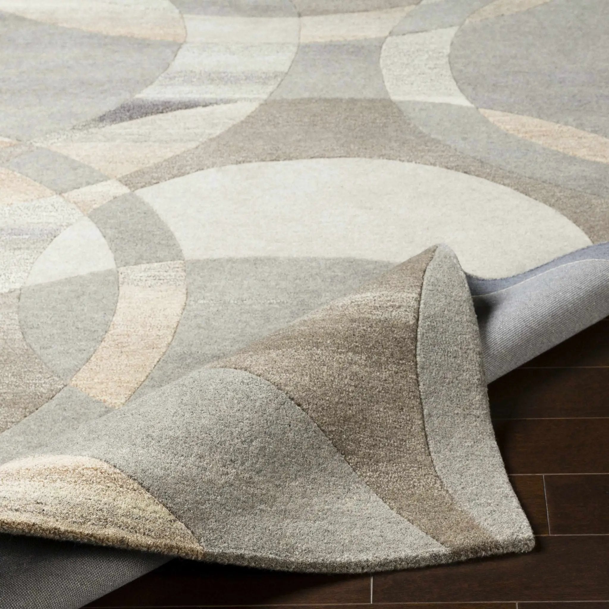 Rillton Modern Wool Rug by Boutique Rugs