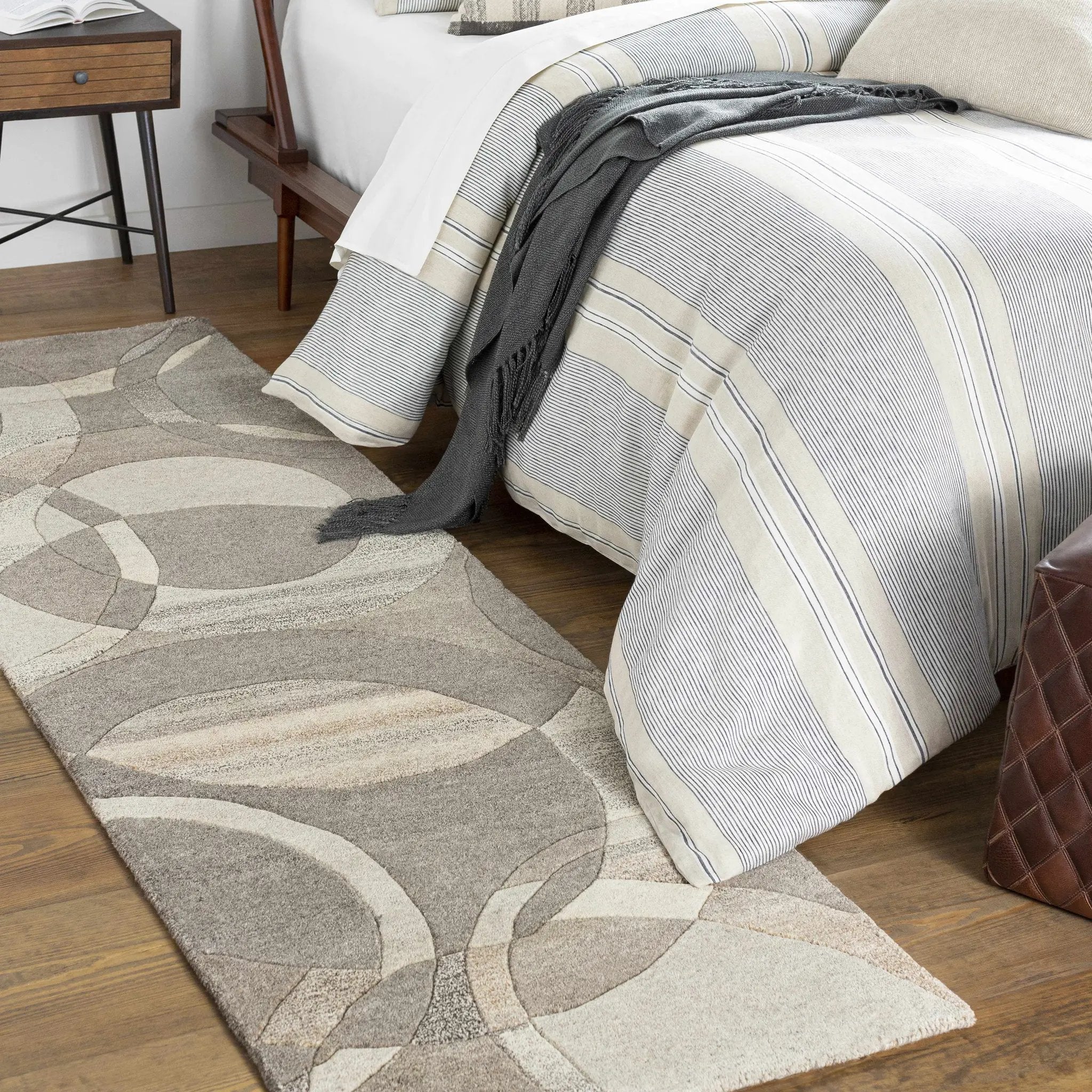 Rillton Modern Wool Rug by Boutique Rugs