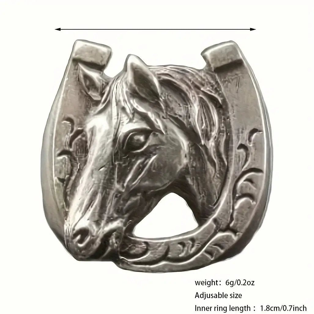 Ring - Adjustable Alloy Metal by House Of Avana