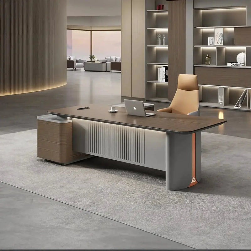 Sayers · Modern L-Shaped Executive Desk by Arc Grove