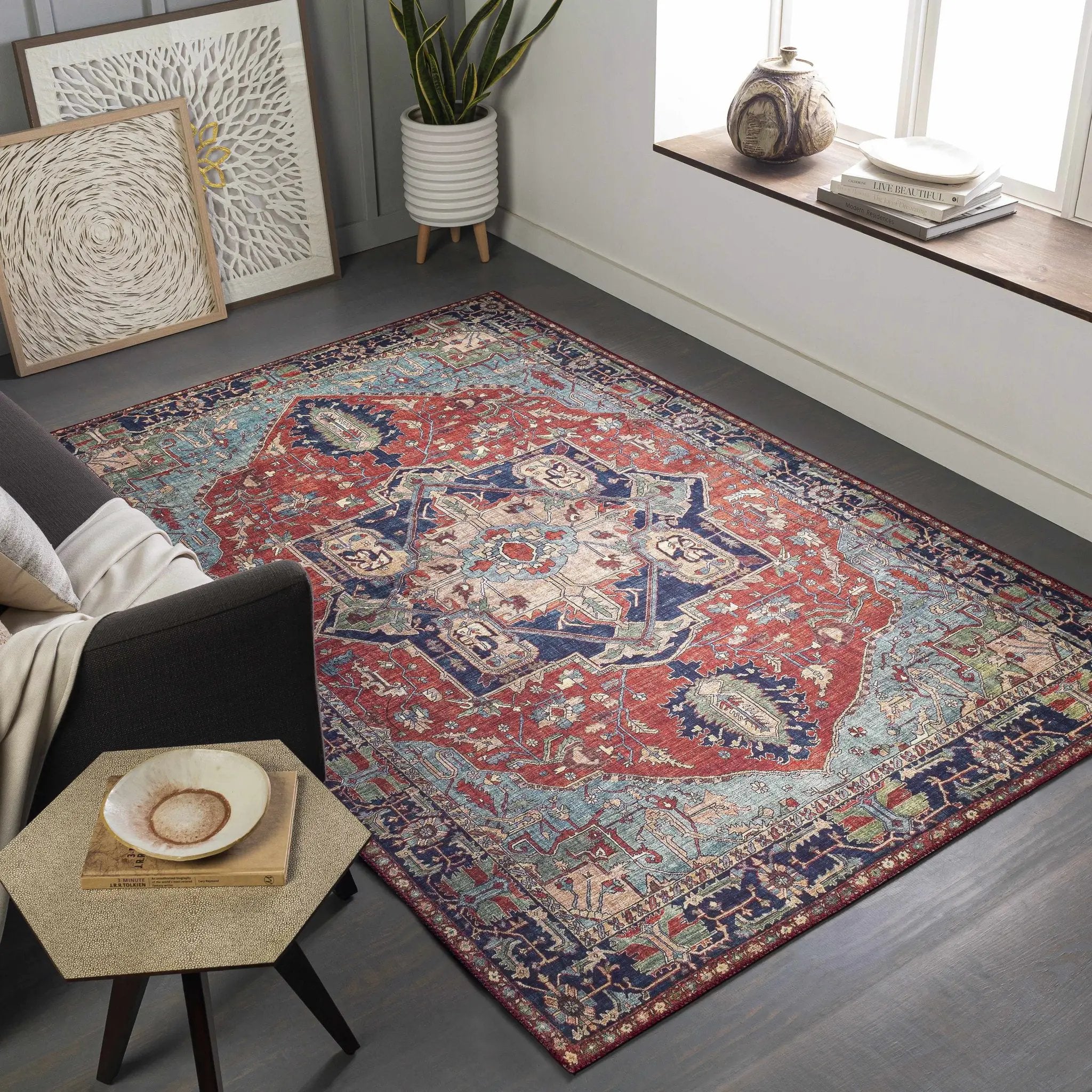 Ripplemead Area Rug by Boutique Rugs