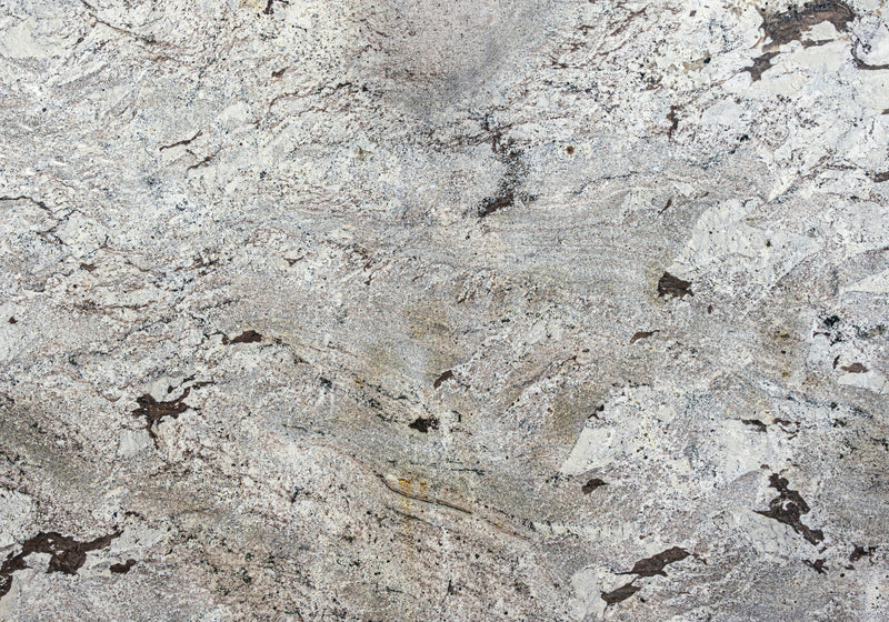 River White Polished Granite Slab Random