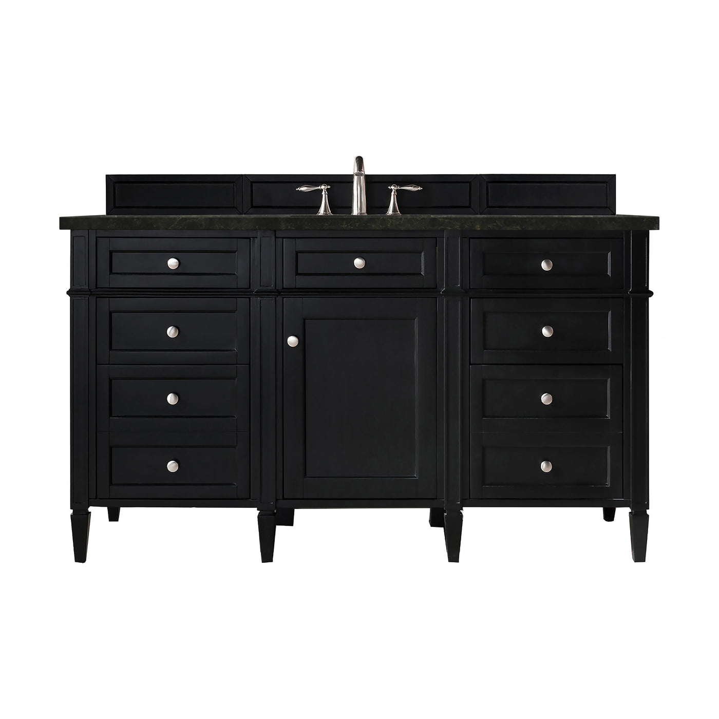 James Martin Brittany 60" Single Bathroom Vanity, Black Onyx, view 39