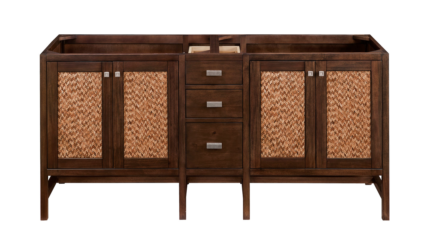 James Martin Addison 72" Double Bathroom Vanity, Mid-Century Acacia, view 15