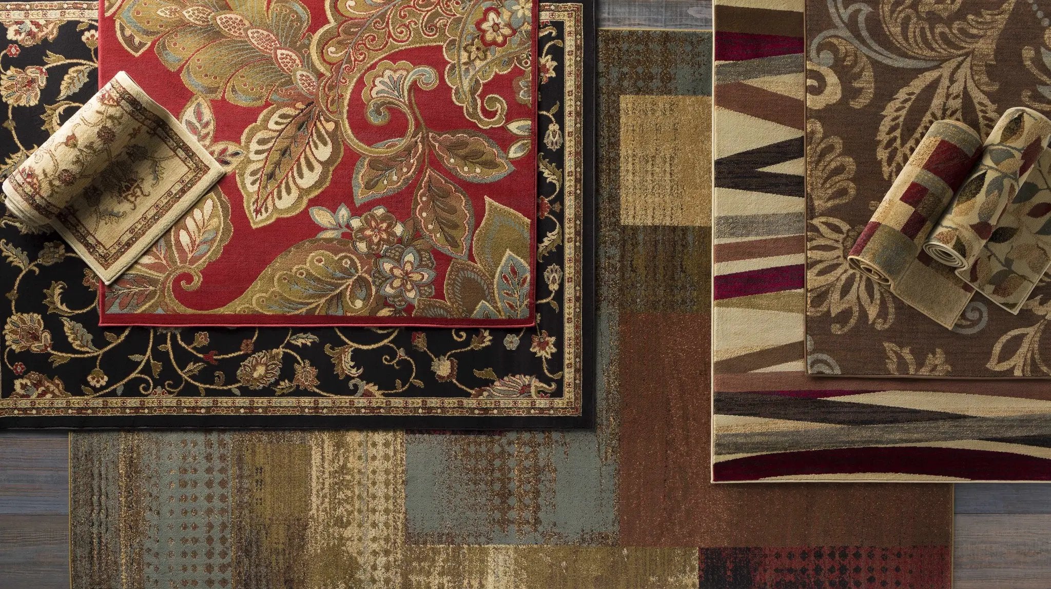Ober Fall Leaves Rug by Boutique Rugs