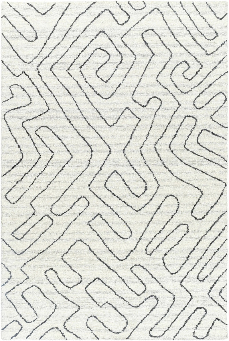Raffi Ivory Area Rug - Clearance by Boutique Rugs