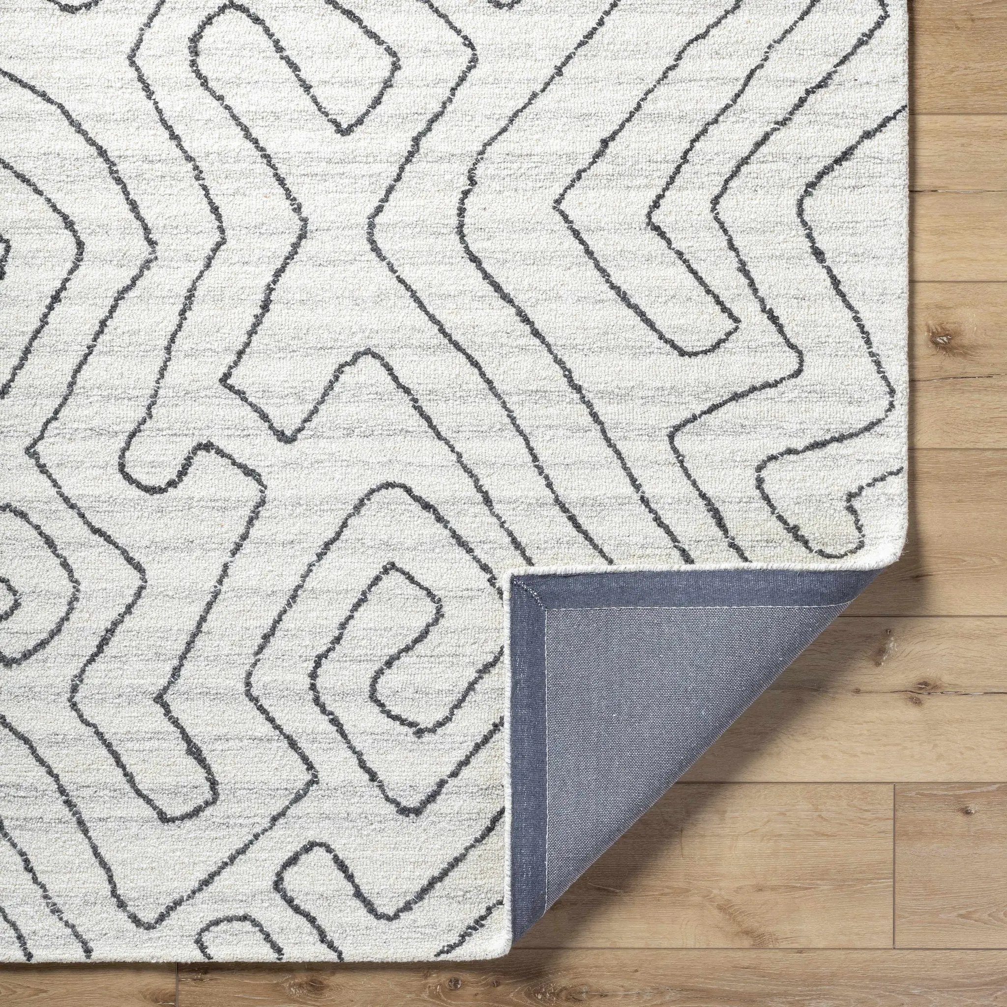 Raffi Ivory Area Rug - Clearance by Boutique Rugs