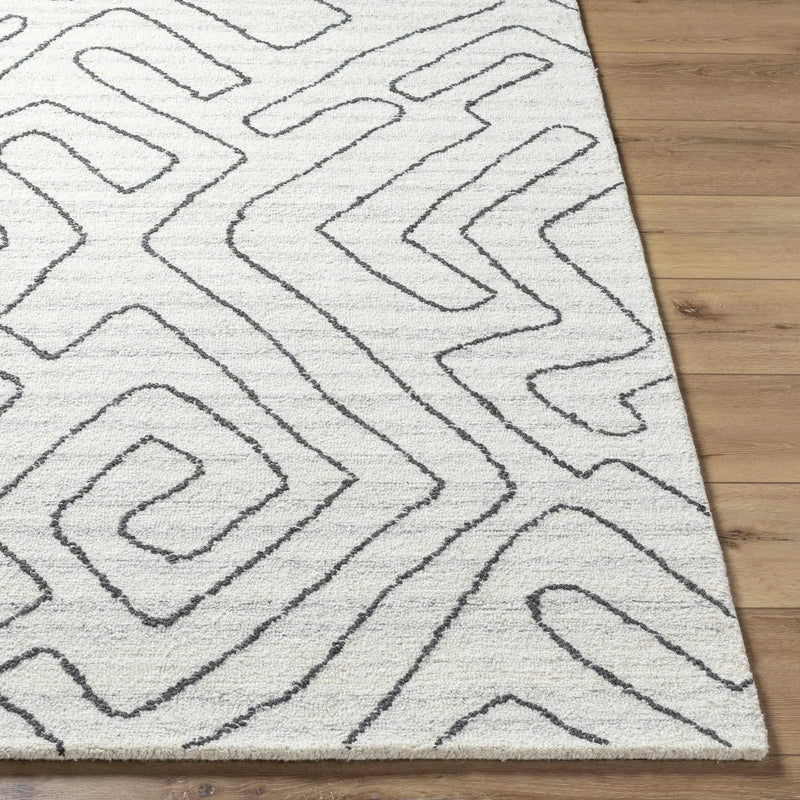 Raffi Ivory Area Rug - Clearance by Boutique Rugs