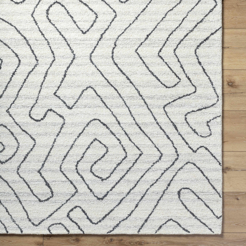Raffi Ivory Area Rug - Clearance by Boutique Rugs