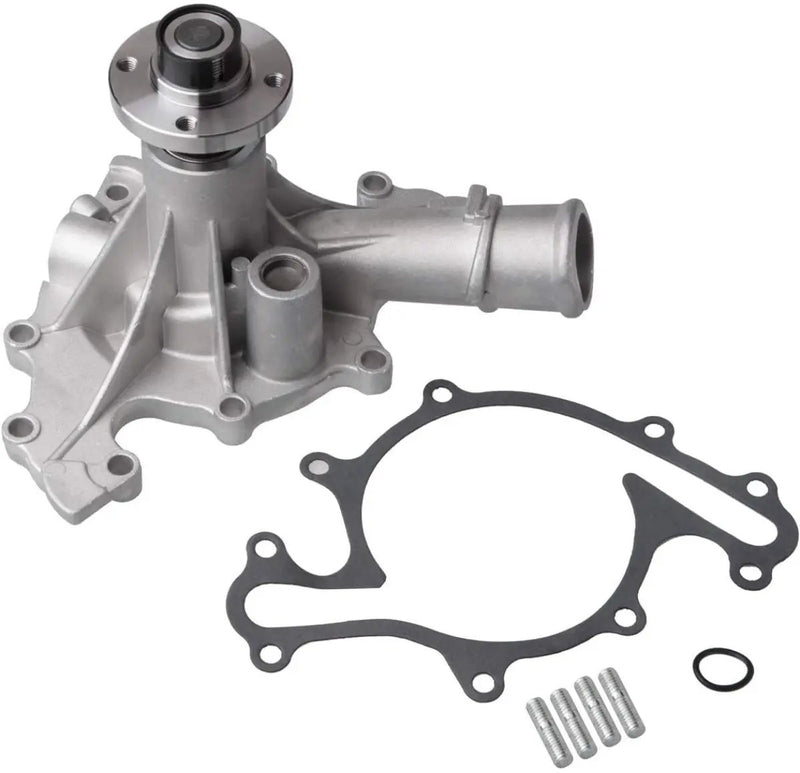 OPEN BOX SEALED AUQDD AW4105 (Fit 4.2L V6 Only) Professional Water Pump Kit With Gasket Fit For Fo-rd 2003 E-150 E-250/97-02 E-250 E-150 Econoline Club Wagon /97-08 F-150/99-01 Econoline # 3L3Z8501DB by Selzalot